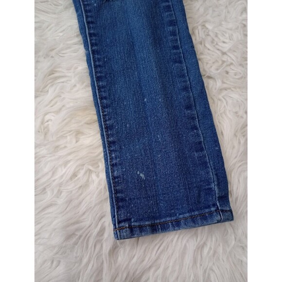 CAFE Denim Premium womens skinny jeans size 3/4 stretch low rise med wash - Picture 5 of 13